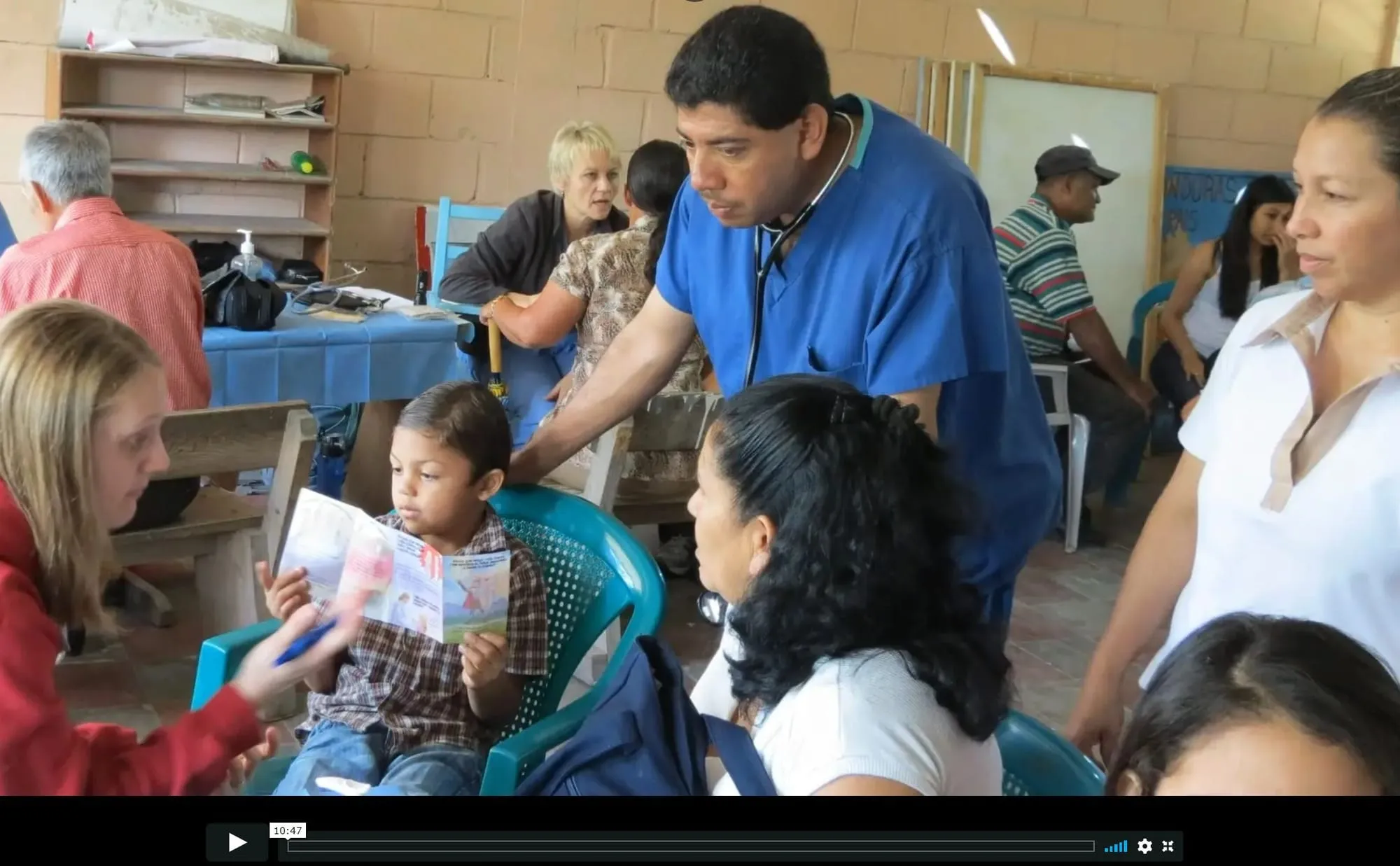 Picture of Dr. Jorge with Patient